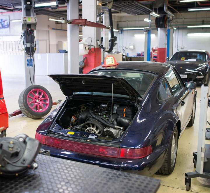 Pour restaurer la performance de votre Porsche